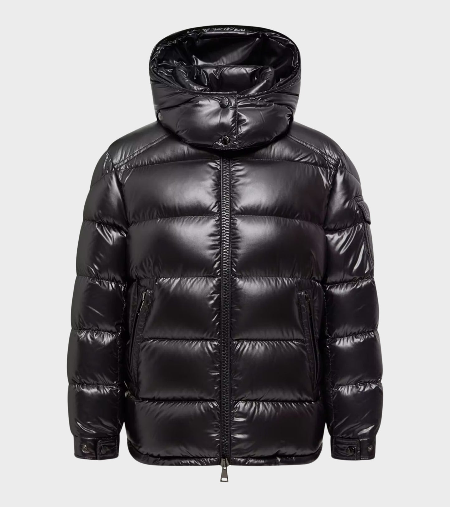 Maire Hooded Down Jacket Black