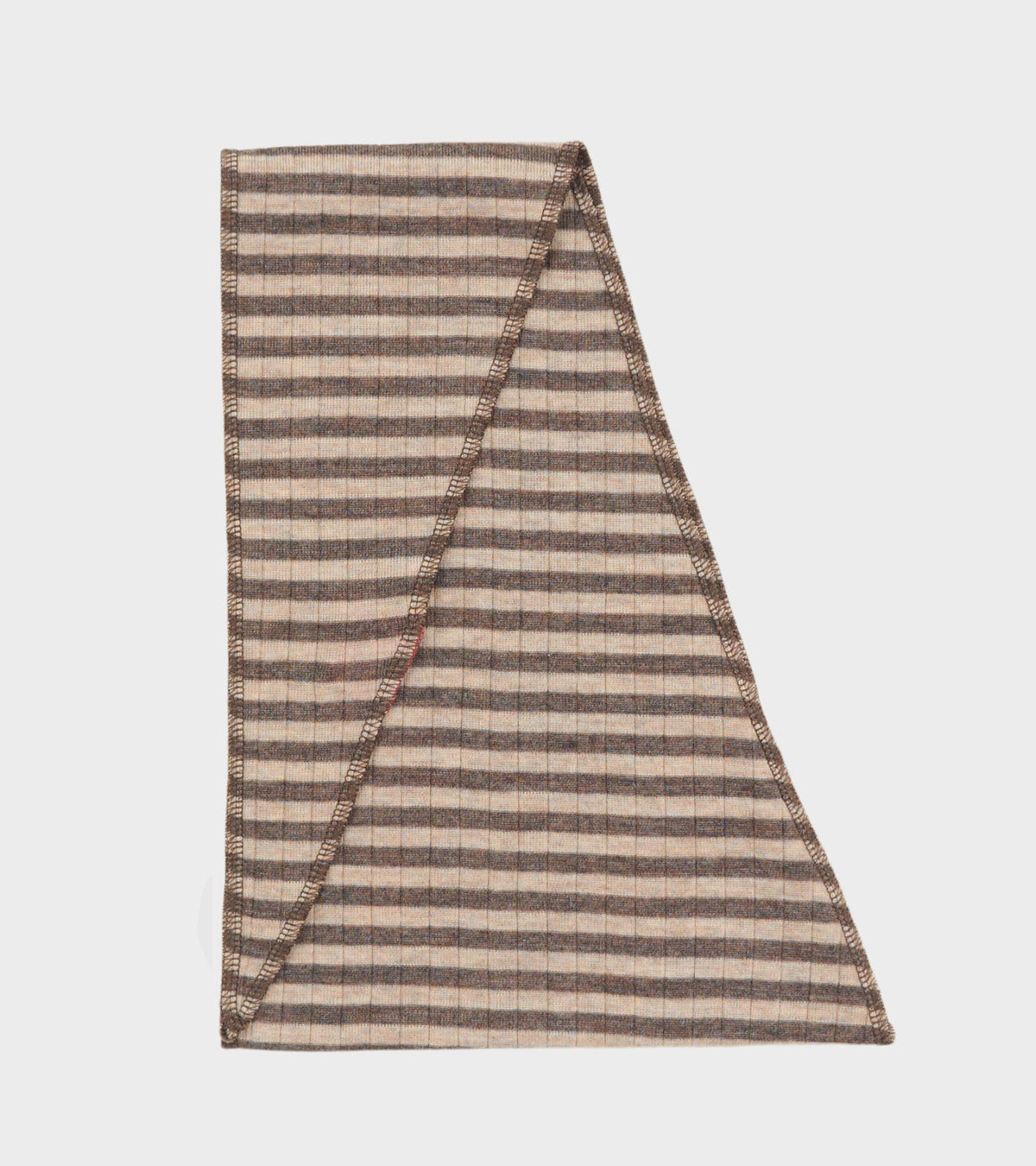 Scarf Triangle Wool Brown/Camel