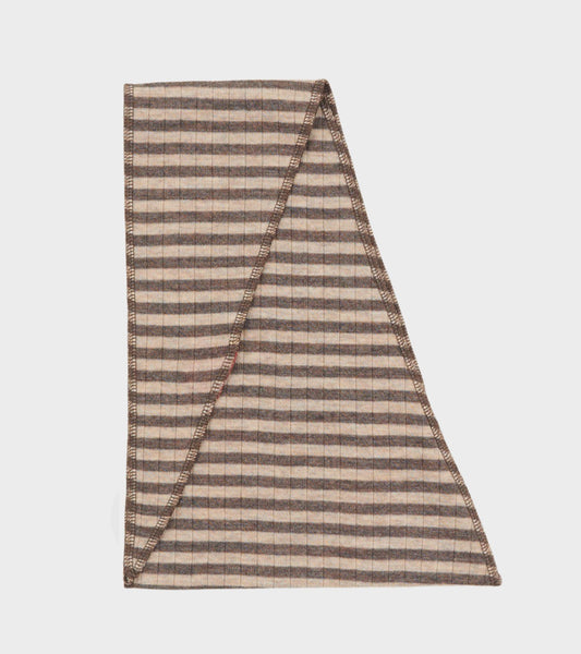 Scarf Triangle Wool Brown/Camel