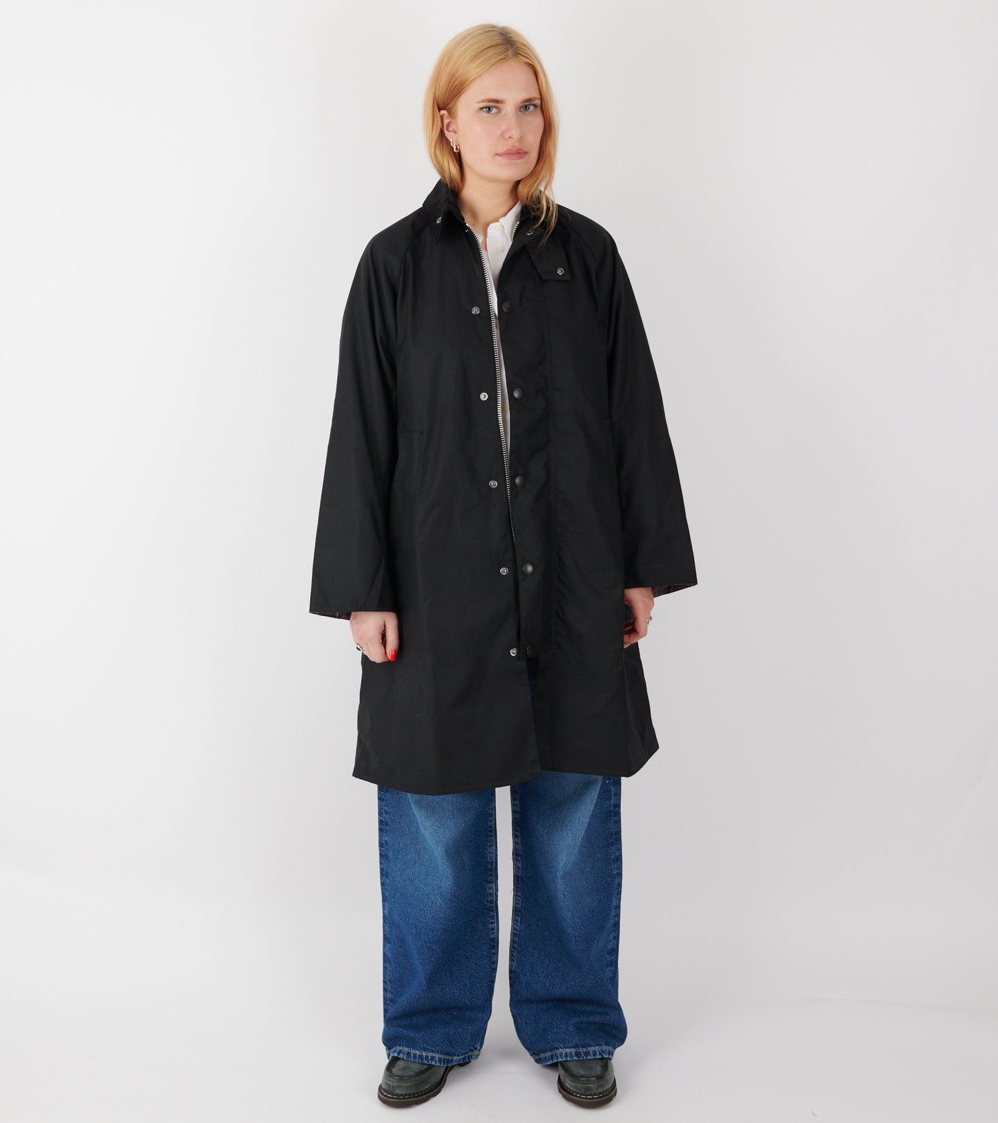 Barbour Padded Exmoor Coat Black