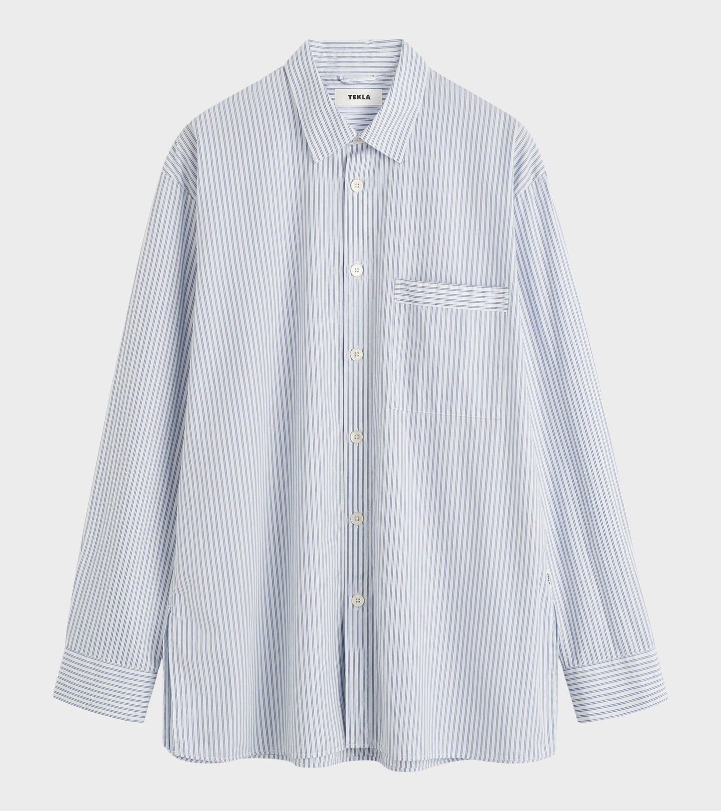 Pyjamas Relaxed Long Shirt Orchid Stripes