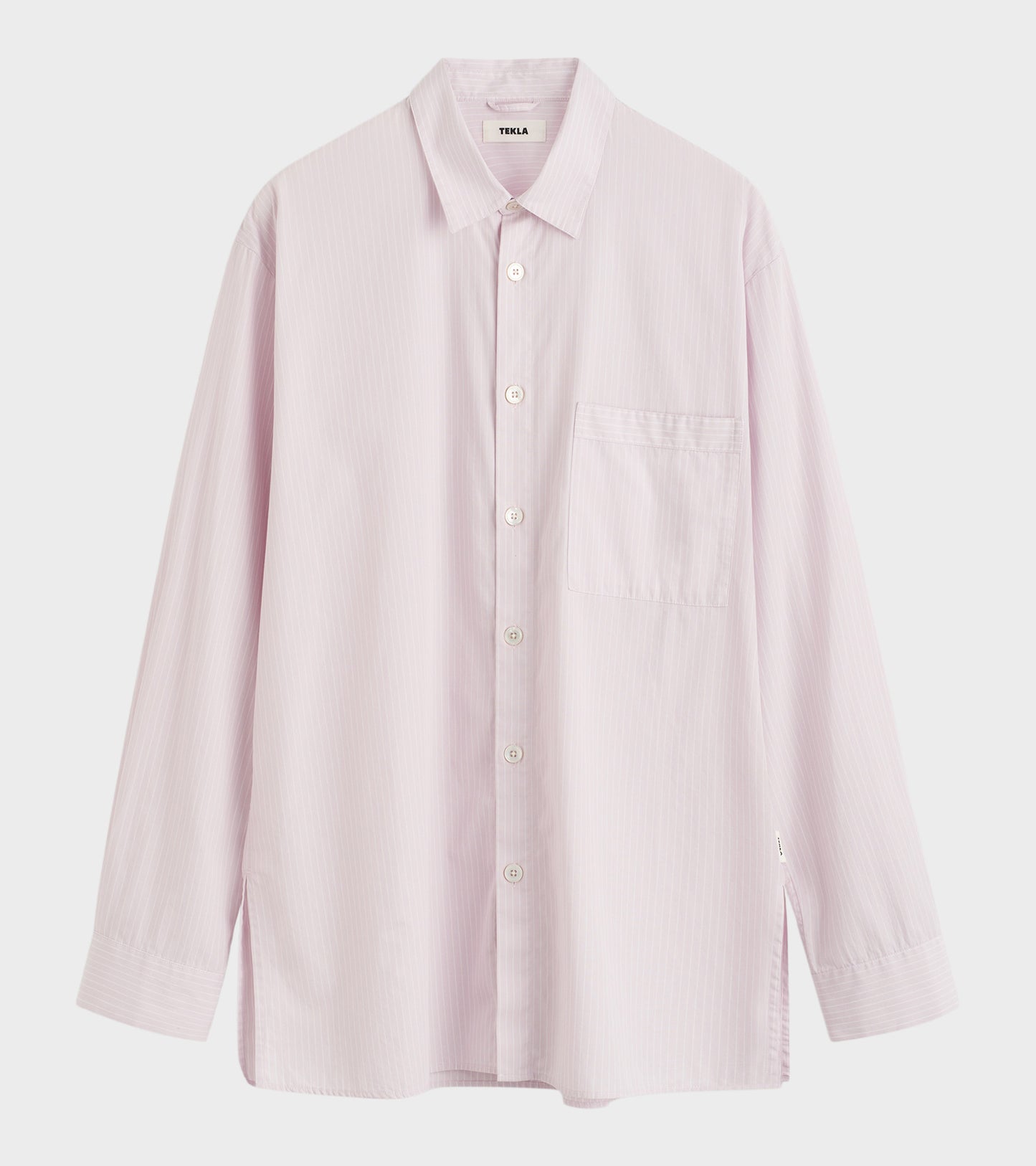 Pyjamas Relaxed Long Shirt Rosa Stripes