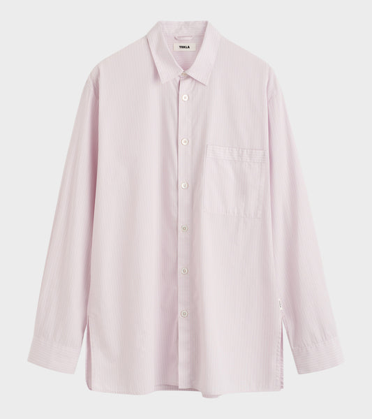 Pyjamas Relaxed Long Shirt Rosa Stripes