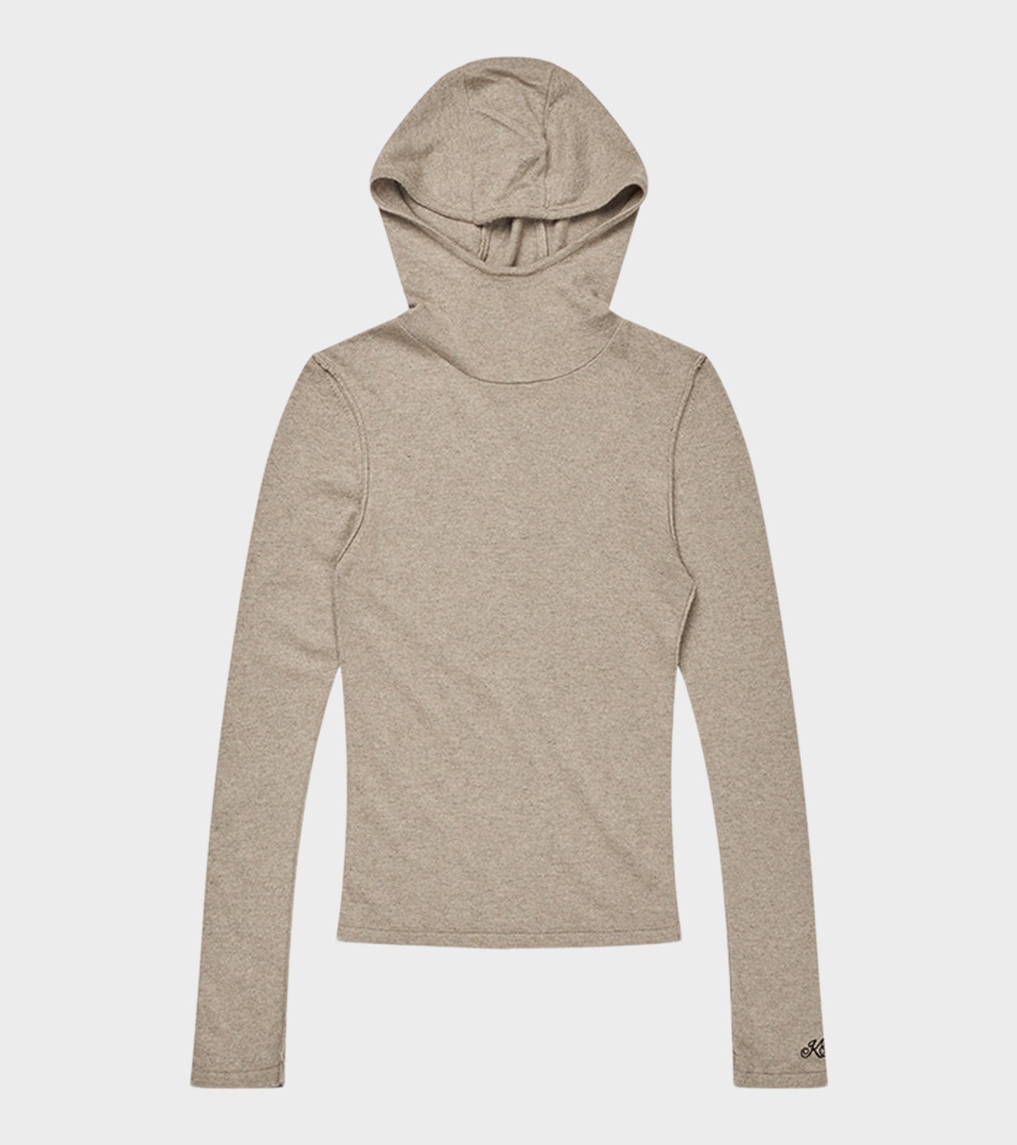 Vitus Dense Hoodie Beige Melange
