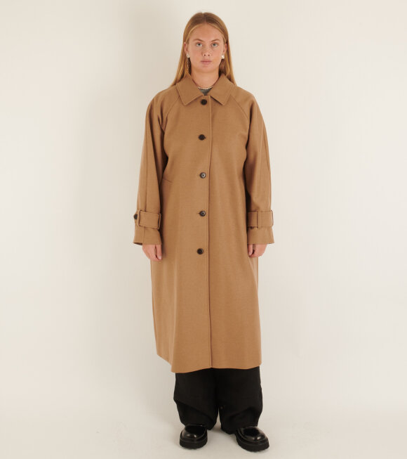 Skall Studio - Macy Coat Dark Tan