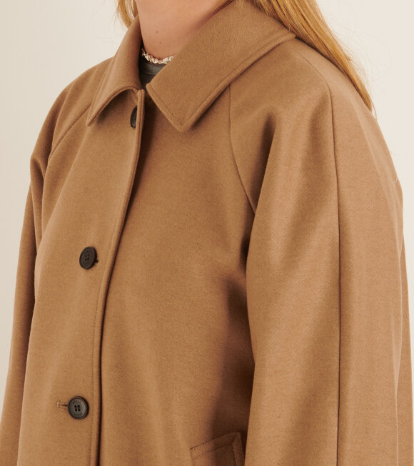 Skall Studio - Macy Coat Dark Tan