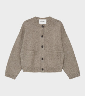 Cobe Wool Cardigan Pure Soil