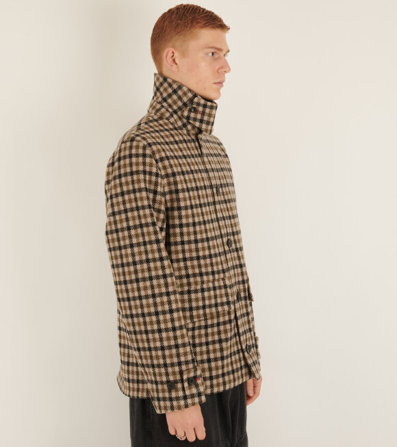 Paul Smith - Checkered Wool Jacket Beige Mix