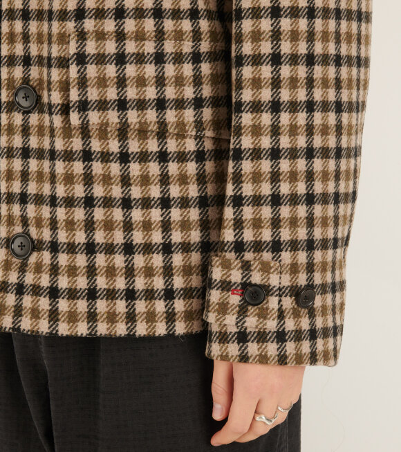 Paul Smith - Checkered Wool Jacket Beige Mix