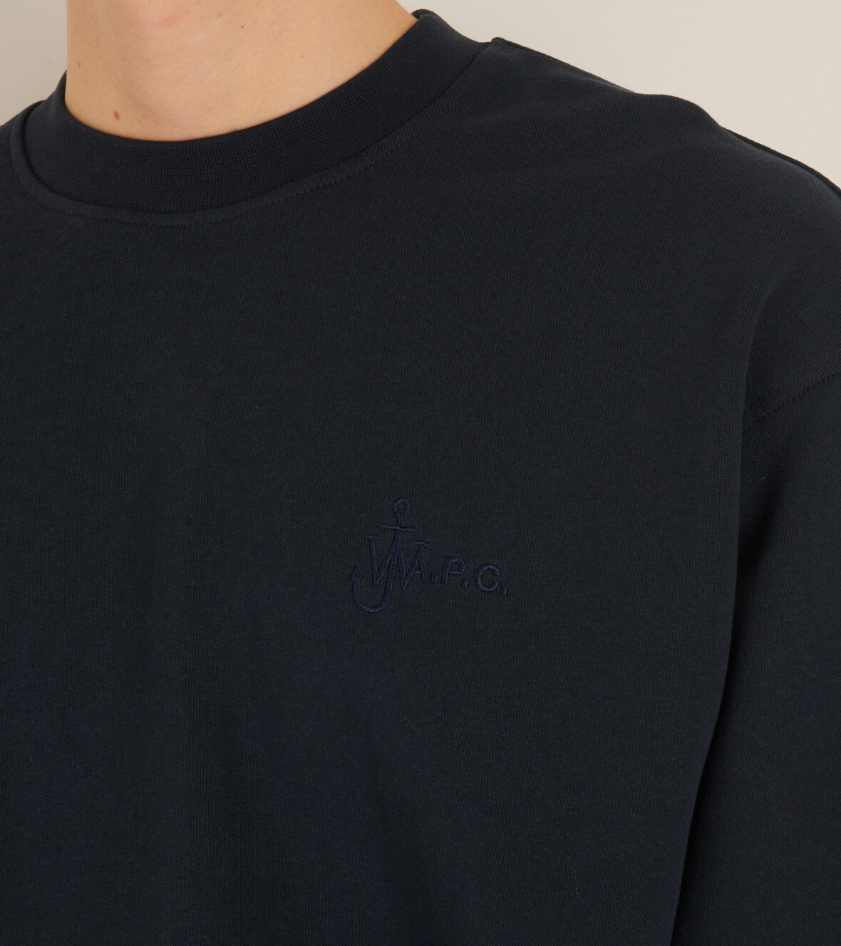 dr. Adams - A.P.C X JW Anderson Rene Sweatshirt Dark Navy