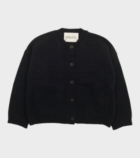 Cobe Cardigan Black/Blue