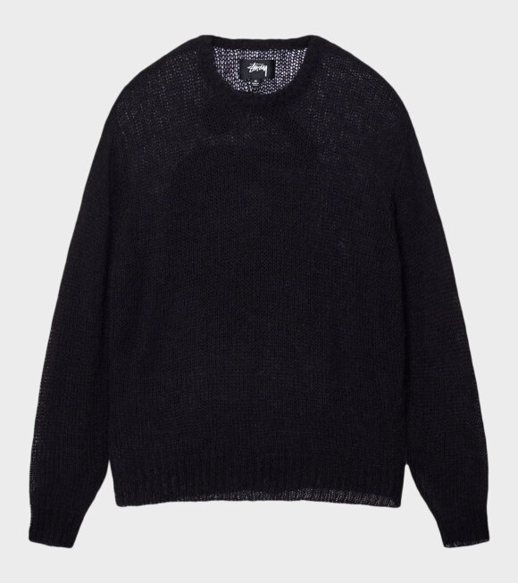 Stüssy - S Loose Knit Sweater Black