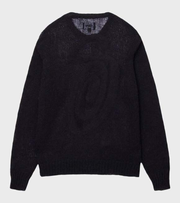 Stüssy - S Loose Knit Sweater Black