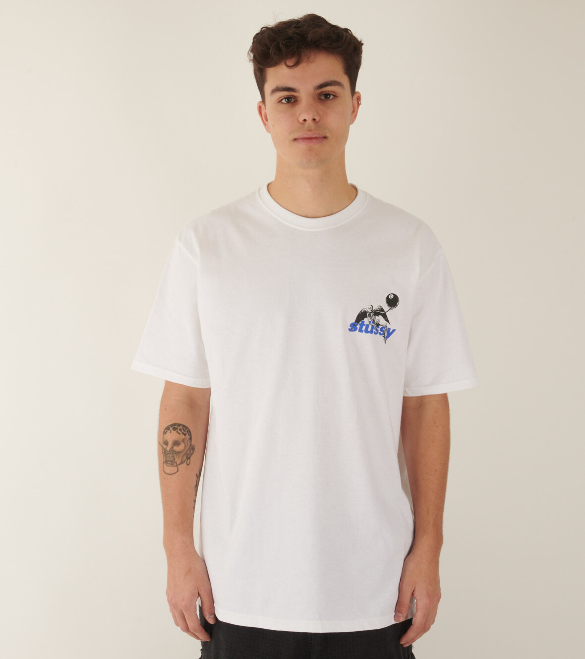 dr. Adams - Stüssy Apocalypse Tee White