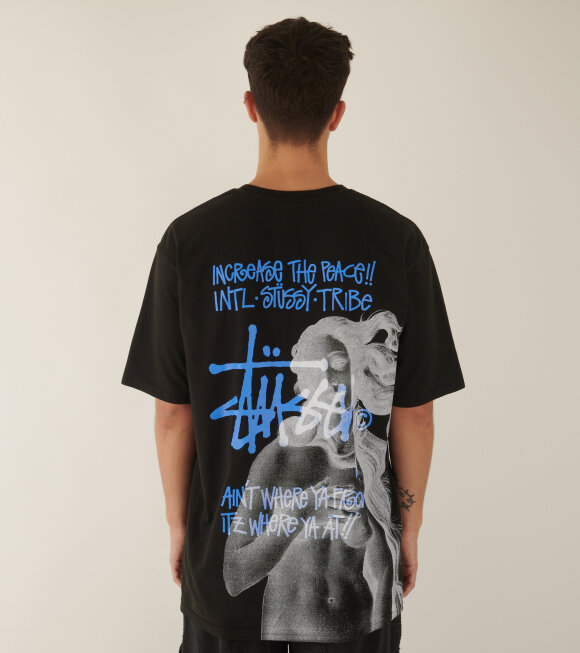 Stüssy - IST Venus Pig. Dyed Tee Black