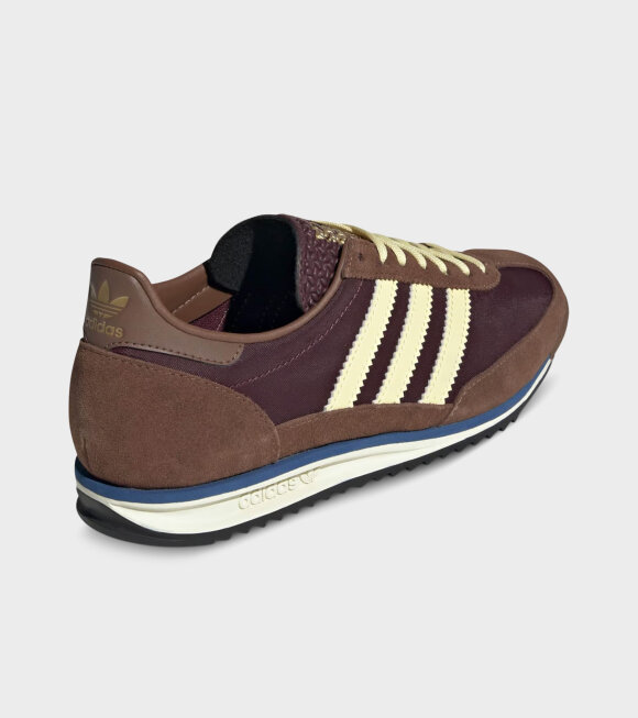 Adidas  - W SL 72 Maroon/Almost Yellow/Preloved Brown