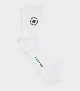 2-Pack Low Socks White