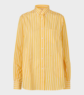William Shirt Yellow Melon Stripe 