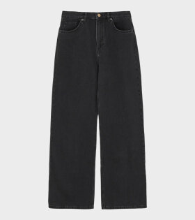 Willow Wide Jeans Washed Black