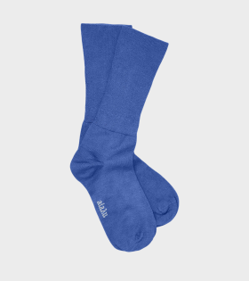 Silk Socks Blue 