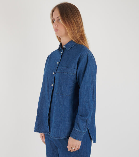 Aiayu - Lynette Shirt Denim Blue