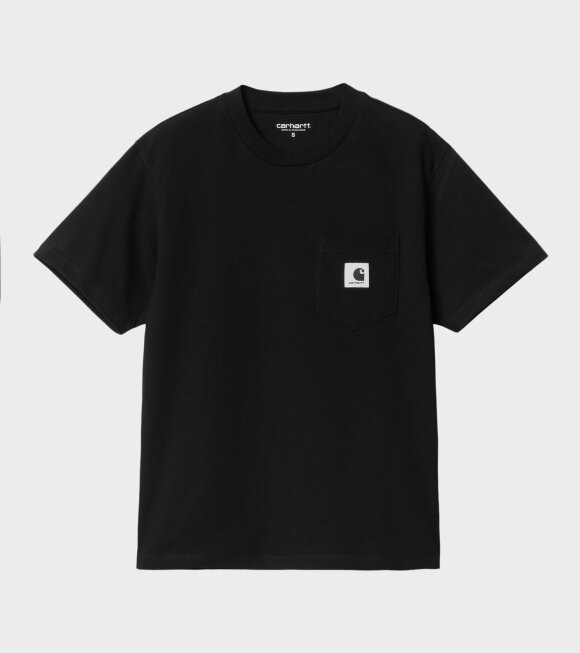 Carhartt WIP - W S/S Pocket T-shirt Black