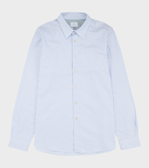 Paul Smith - Striped Oxford Shirt Light Blue/White