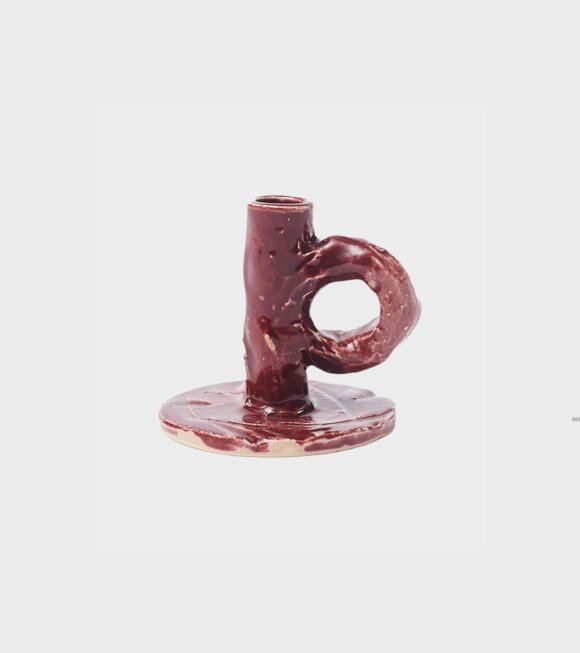 Niko June - Studio Candlestick Burgundy