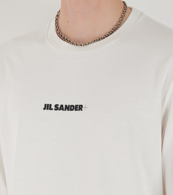 Jil Sander - Logo L/S T-shirt Porcelain