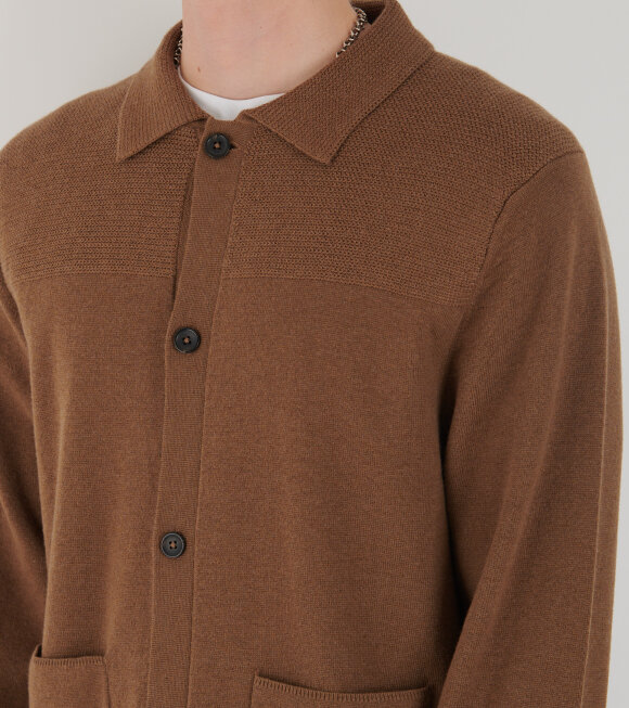 Paul Smith - Wool Cardigan Brown