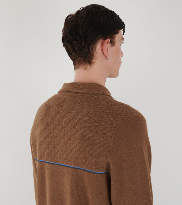 Paul Smith - Wool Cardigan Brown