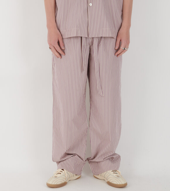 Tekla - Pyjamas Pants Skipper Stripes