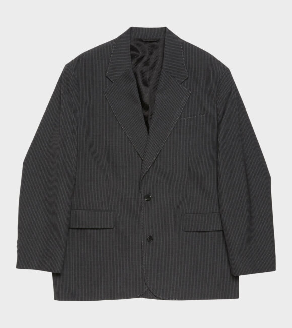 Acne Studios - Relaxed Fit Suit Jacket Anthracite Grey