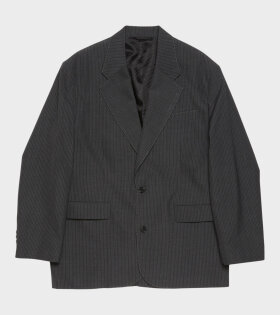 Relaxed Fit Suit Jacket Anthracite Grey