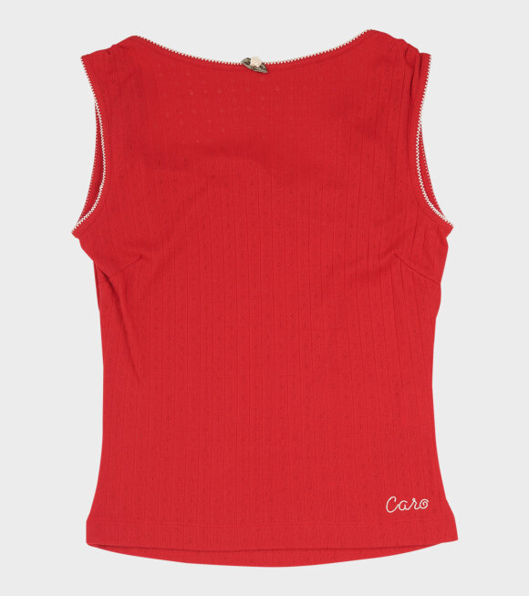 Caro Editions - Alexa Jersey Top Red