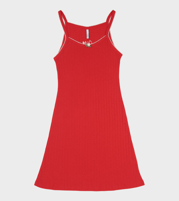 Caro Editions - Caro Slip Dress Red