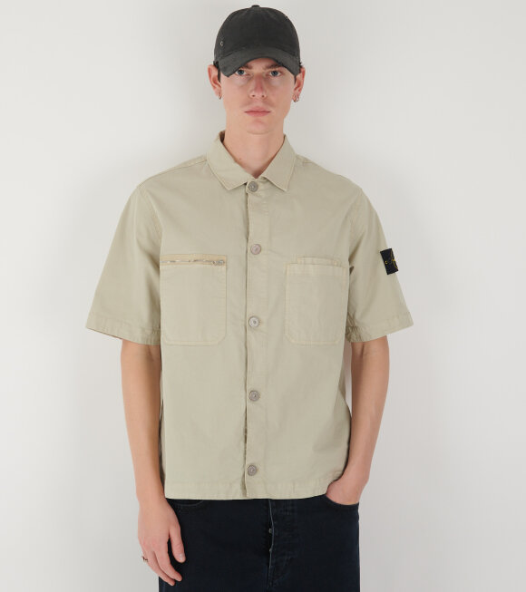 Stone Island - S/S Cotton Overshirt Beige