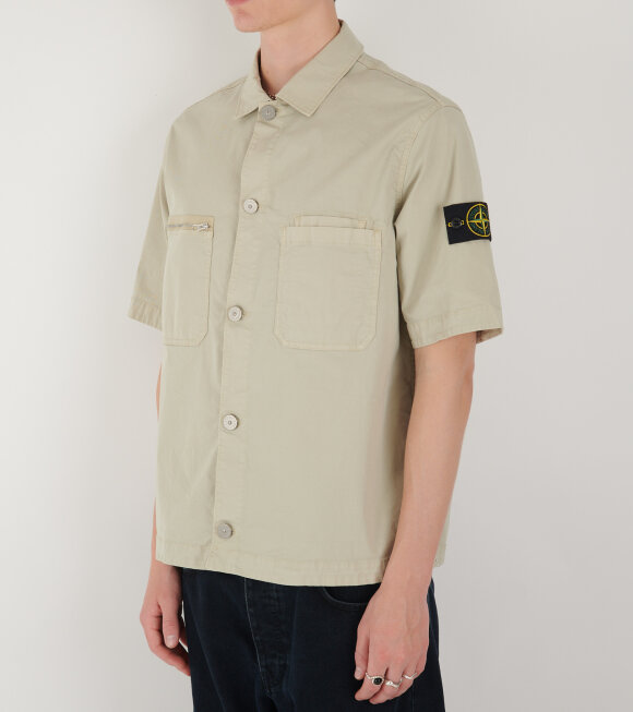 Stone Island - S/S Cotton Overshirt Beige