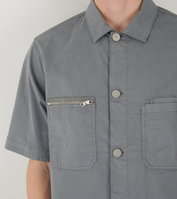 Stone Island - S/S Cotton Overshirt Grey