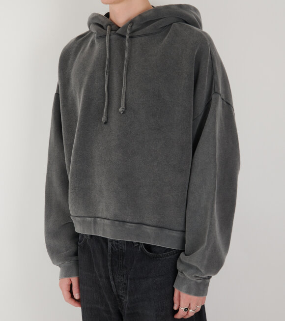 Acne Studios - Logo Patch Hoodie Faded Black