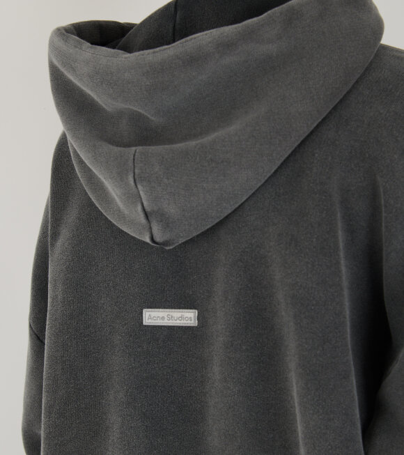 Acne Studios - Logo Patch Hoodie Faded Black