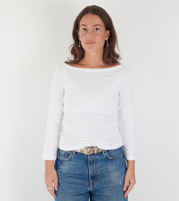 Flore Flore - Steffi Tee White