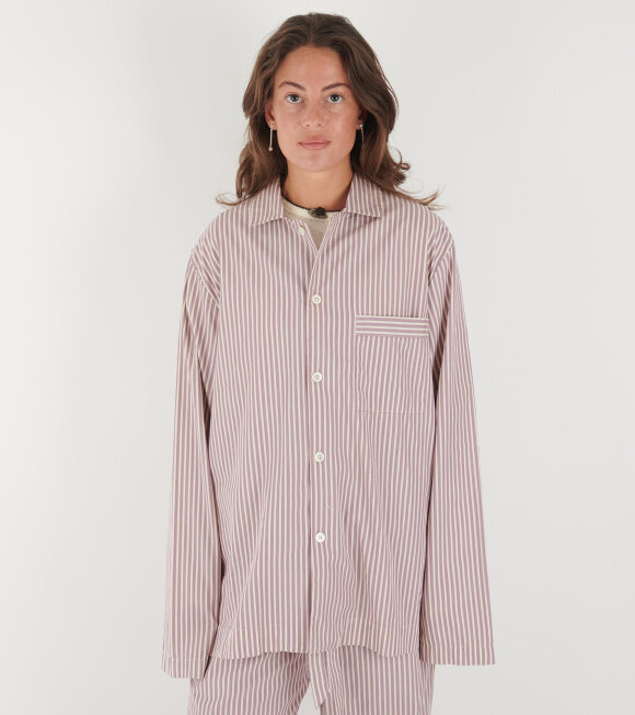 Tekla - Pyjamas Shirt Skipper Stripes