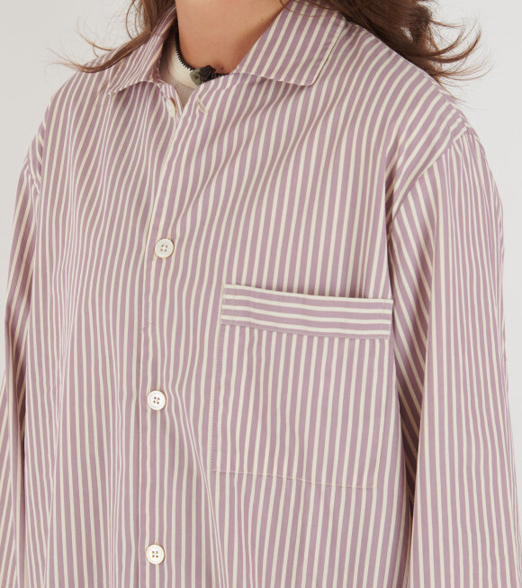 Tekla - Pyjamas Shirt Skipper Stripes