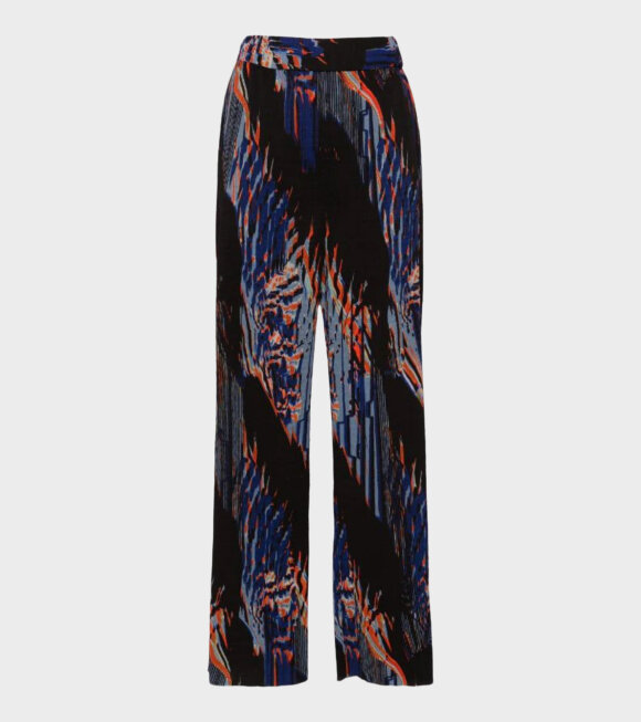 Henrik Vibskov - Silhouette Plisse Pant Blue Shadow Wing