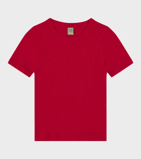 Flore Flore - Car Tee Red