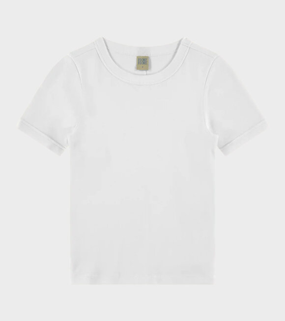 Flore Flore - Car Tee White