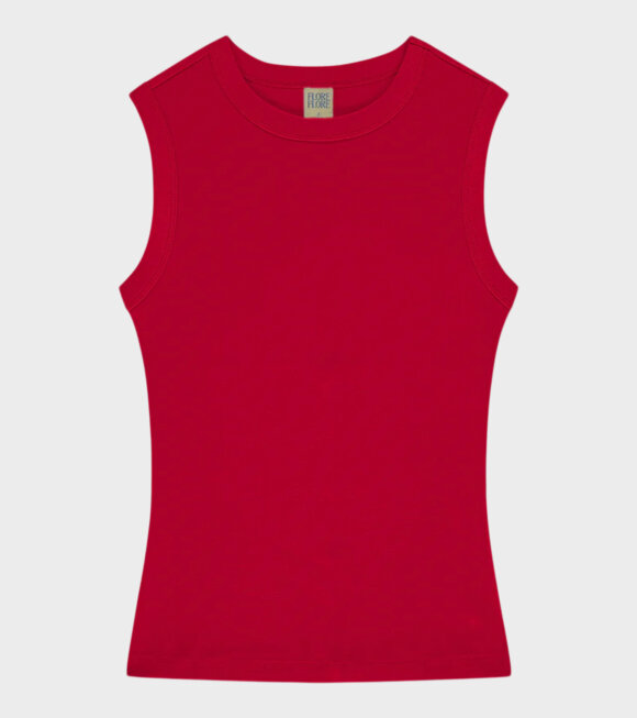 Flore Flore - Esmé Tank Red