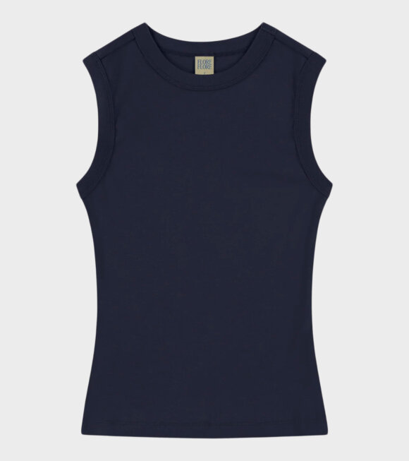 Flore Flore - Esmé Tank Navy 