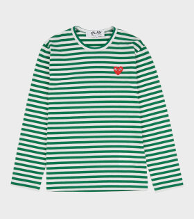 U Striped LS T-shirt Green